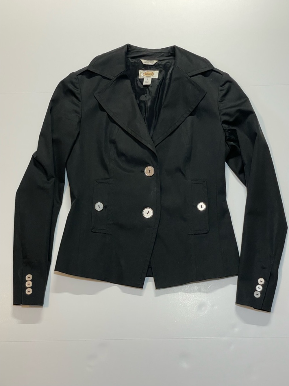 Talbots Classic Black Jacket - Picture 2 of 12